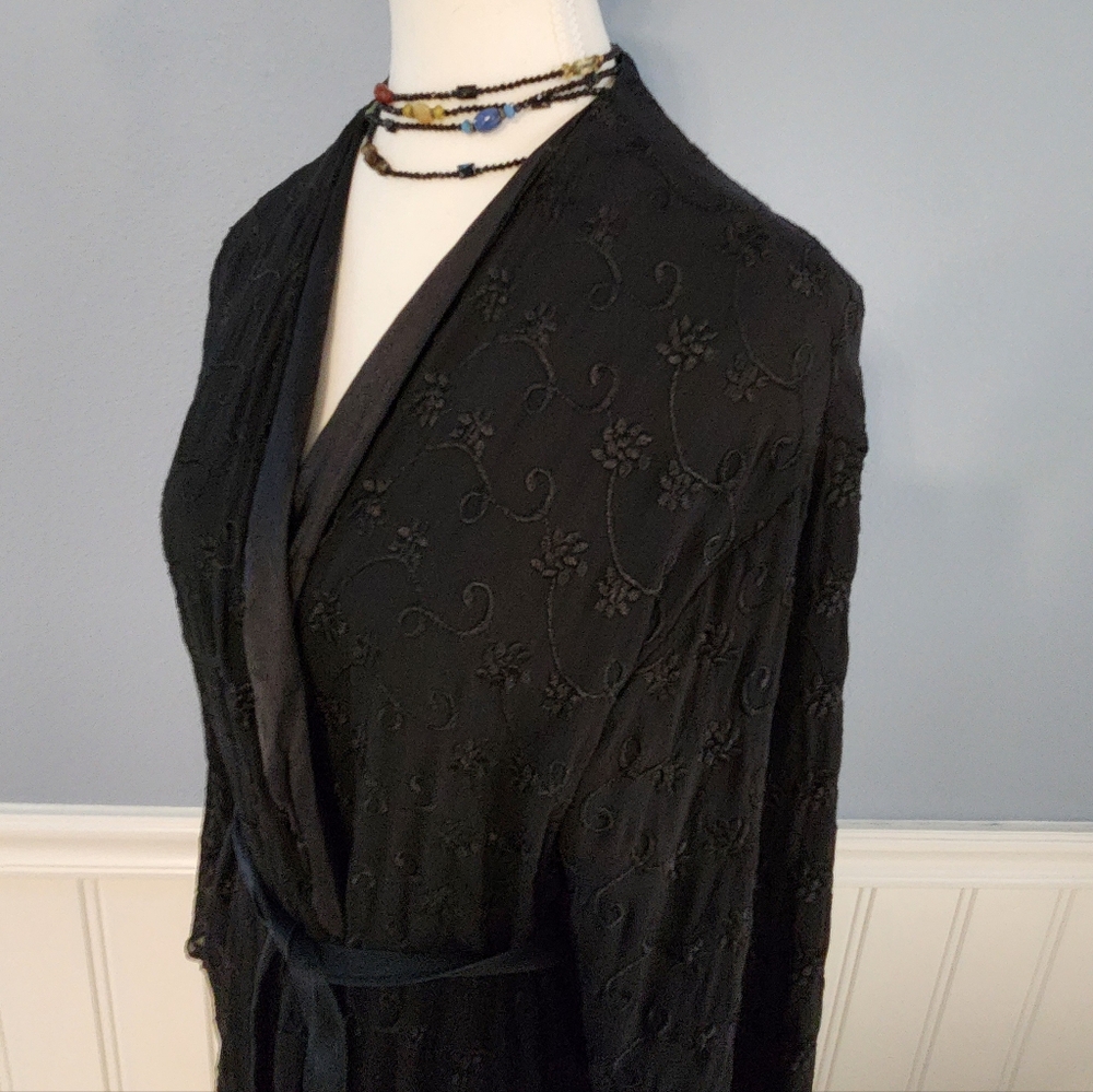 Mary Green Silk Robe